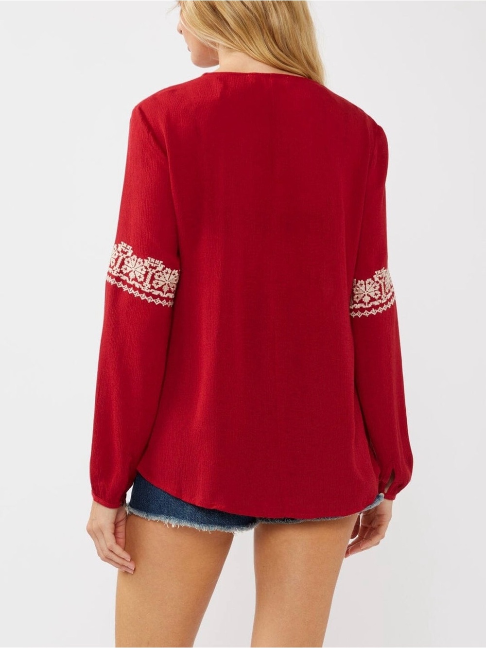 Love Stitch Stella Embroidered Bohemian Blouse size S - Picture 4 of 16